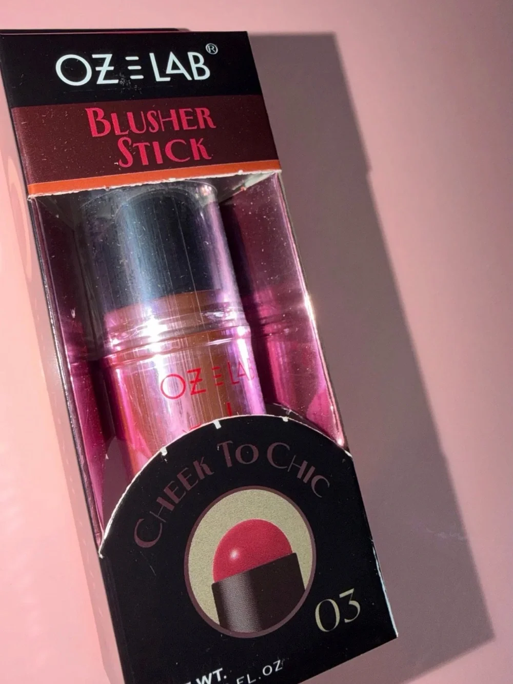 Cheek To Chic Blusher Stick - very berry -Pink (03)